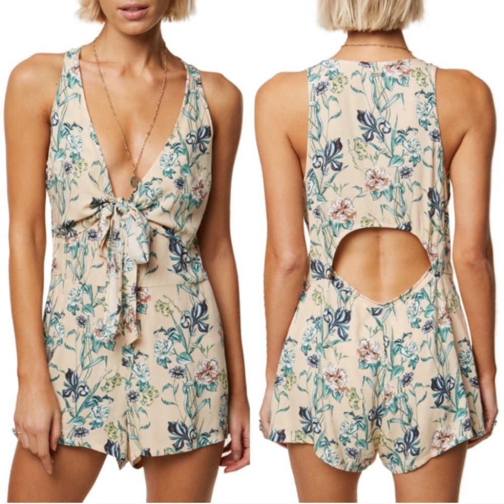 NWT O’Neill Veda Printed Romper Size Small
